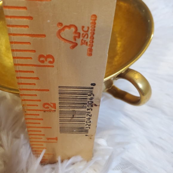 VTG Eckard China Gold Gilt Creamer Sugar Bowl Gravy Boat Planters Decor - Picture 6 of 9